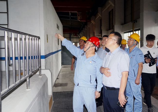 洛陽(yáng)市發(fā)改委主任王瑞到萬基控股集團(tuán)調(diào)研