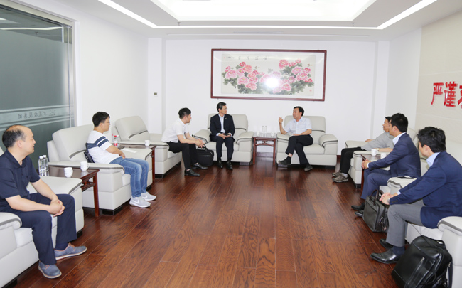 日本客商到萬(wàn)基控股集團(tuán)訪談