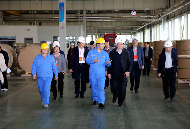 駐洛陽市省、市人大代表到萬基控股集團參觀